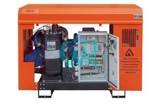 Винтовой электрический компрессор передвижной ЗИФ-СВЭ-3,0/0,7 в кожухе