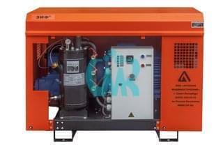 Винтовой электрический компрессор передвижной ЗИФ-СВЭ-5,2/0,7 в кожухе