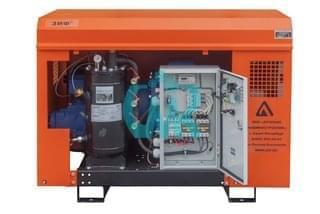 Винтовой электрический компрессор передвижной ЗИФ-СВЭ 7,2/1,0 в кожухе