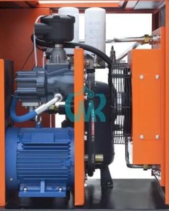 Винтовой электрический компрессор с ременным приводом ЗИФ-СВЭ-1,0/0,7 ШМ