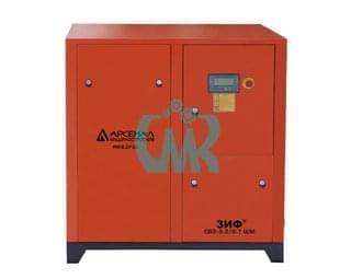 Винтовой электрический компрессор с ременным приводом ЗИФ-СВЭ-3,5/1,3 ШМ