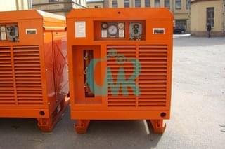 Винтовой электрический компрессор передвижной ЗИФ-ШВ 7,5/0,7 (1140; 660 В, на скатах)