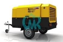 Компрессор винтовой передвижной дизельный КВ-6/7П, ЧКЗ, Deutz F03L2011 (35,8)кВт (Абакан)