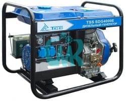 Дизельный генератор ТСС SDG 4000 E с АВР
