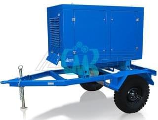 Дизельный генератор ТСС АД-10С-Т400-1РПМ11 на шасси