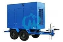 Дизельный генератор ТСС АД-440С-Т400-2РПМ17 на шасси с АВР (Абакан)
